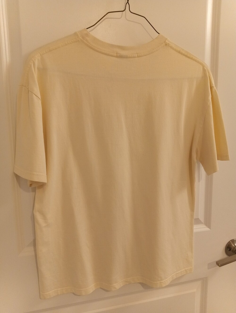 Celine Cream Cotton Tee - Picture 2 of 2